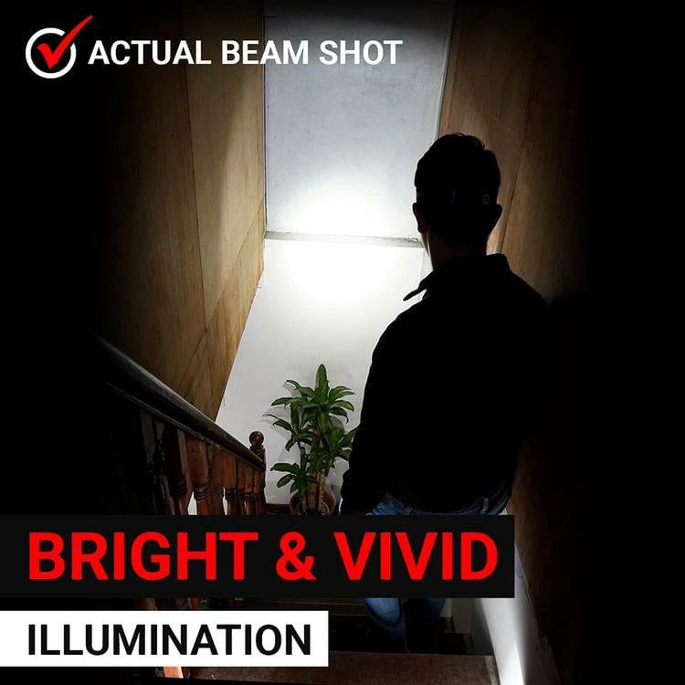 Mini COB LED Headlamp Waved Sensor Rechargeable Flashlight Headlight